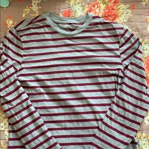 Long Sleeve Striped Shirt